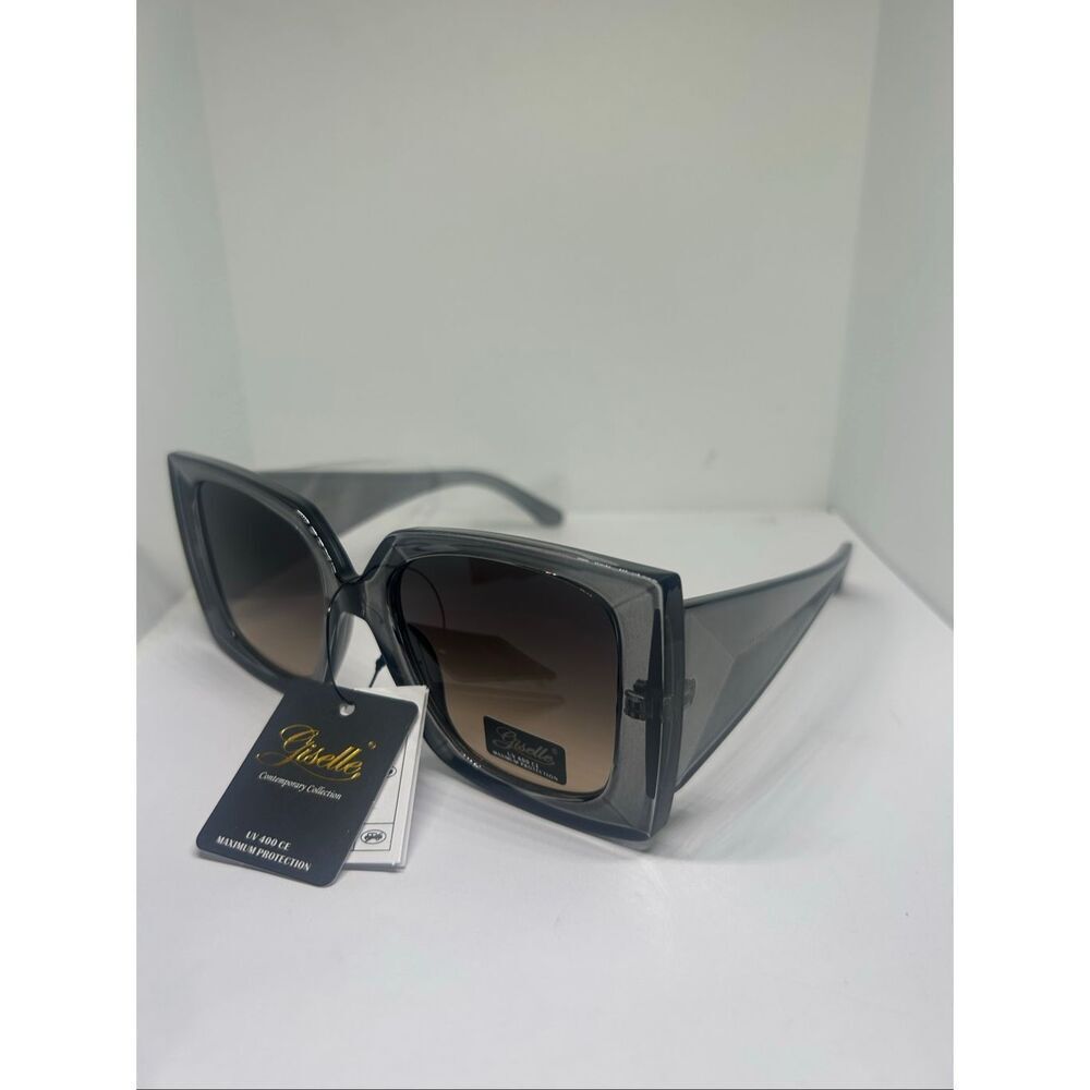 Giselle Contemporary Collection Oversized Cat Eye Sunglasses – UV400 Protection